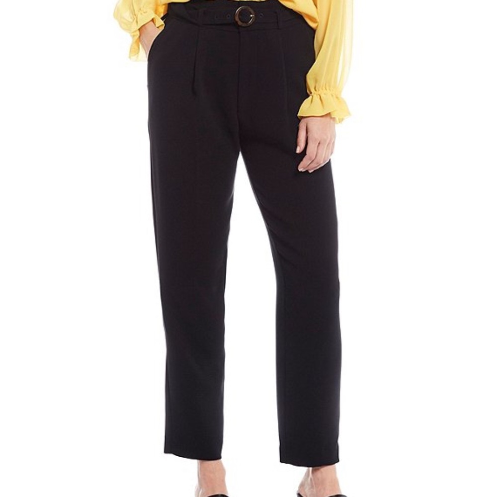 NWT Gibson & Latimer Pleated Front Belted Trouser
